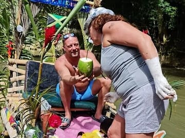 Lethe River Rafting and Limestone Massage Tour in Jamaica