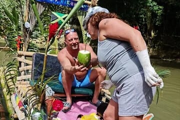 Lethe River Rafting and Limestone Massage Tour in Jamaica