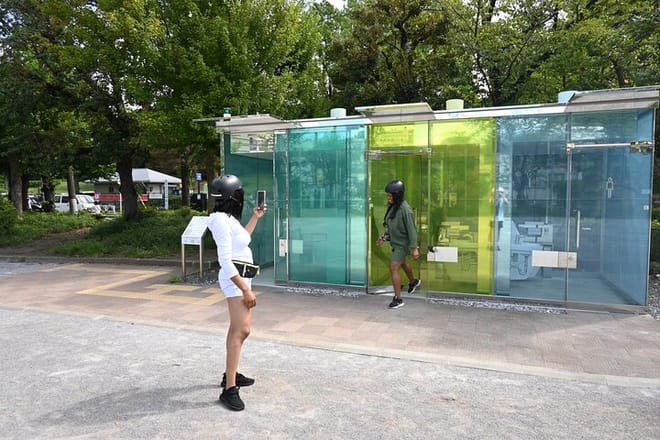 Transparent Bathroom