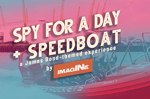 Spy for a Day London - A James Bond Experience with Speedboat Adventure