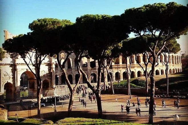 Colosseum and Arch of Constantine