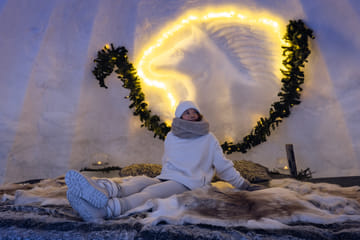 Overnight Stay in a Snow Igloo in Kemijärvi, Finland