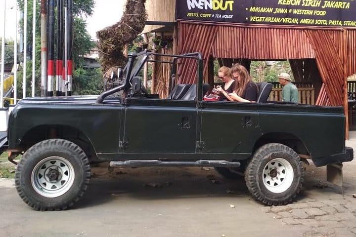 Ready to drive up to the volcano