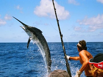 Experience deep sea fishing off the coast of Raya Island