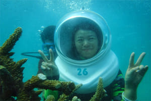 PATTAYA: Coral Island-Sea walker + Parasailing +Jet ski + Snorkeling + Lunch by Speed Boat