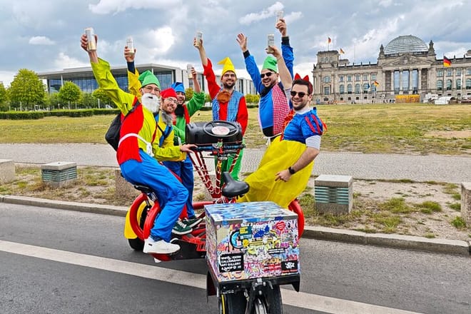 Beer Bike & Party Bike Highlights Berlin City Tour including pick-up photo 6