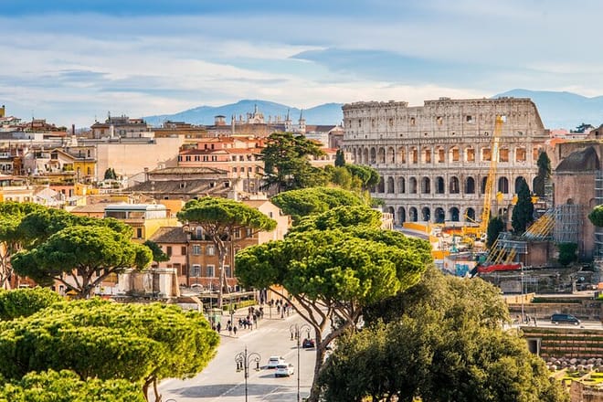view of Colosseum