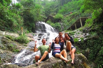 Full Day Private Love and Silver Waterfalls Sapa Motorbike Tour