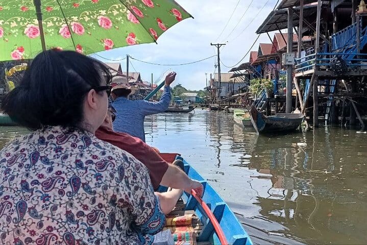 From Siem Reap to Kompong Pluk Village by Tonle Sap Lake