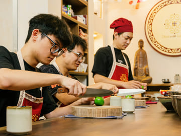 Hanoi Vegetarian Cooking Class at Local Beans Roastery