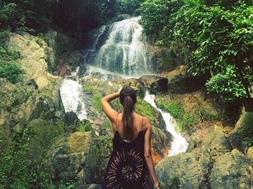 Hin Lad Waterfall Hiking Tour on Ko Samui