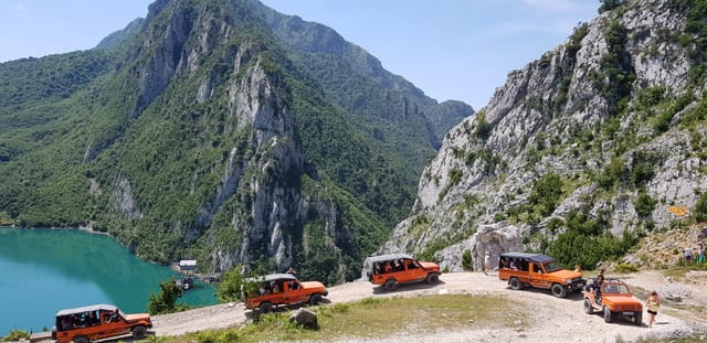 Jeep Safari in Bovilla Lake and Kruja