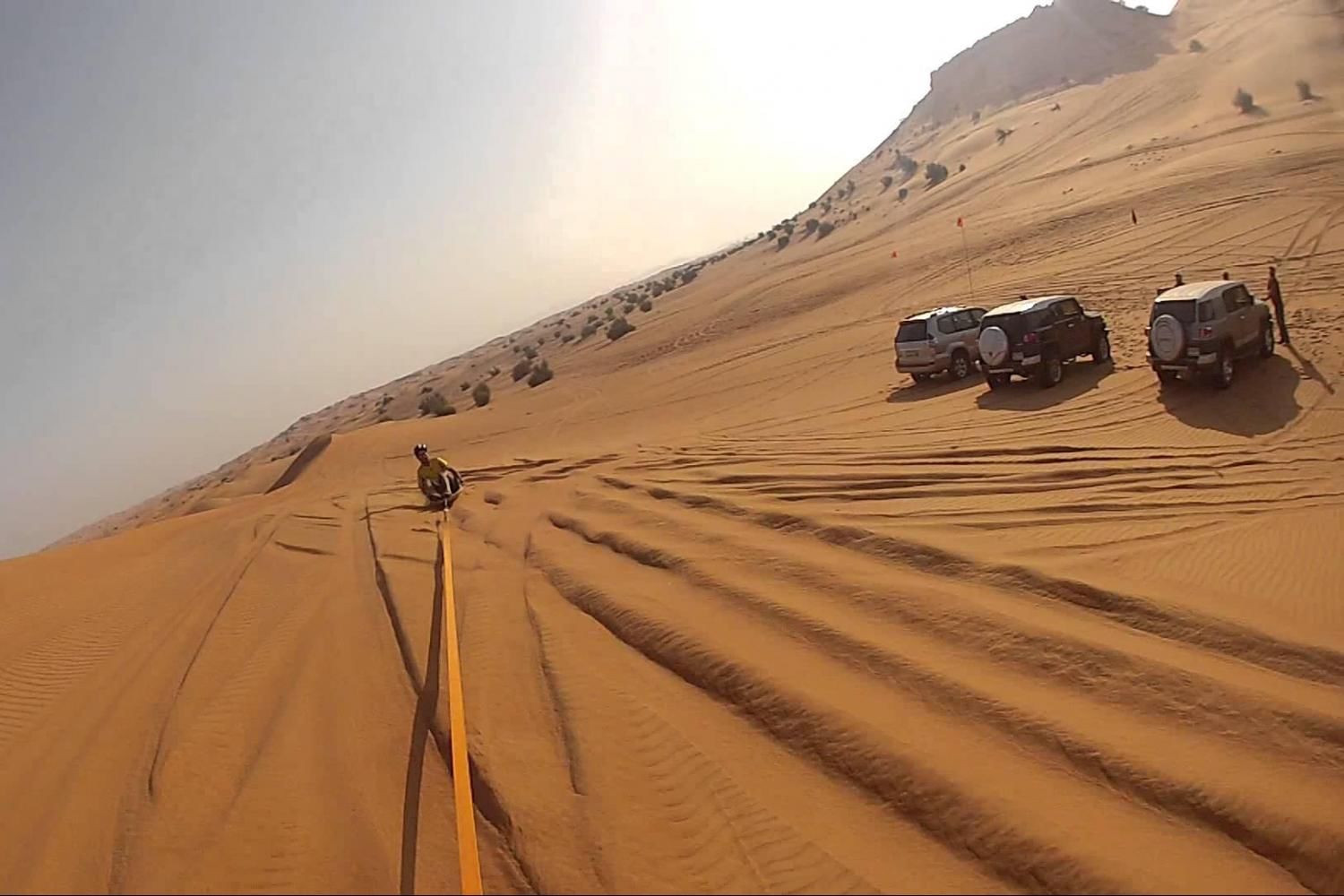 Dubai Sandboarding Safari Tour with Daytur