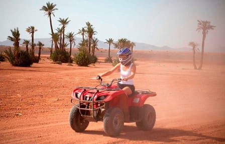 Quad Bike Adventure in Marrakech's Scenic Landscapes