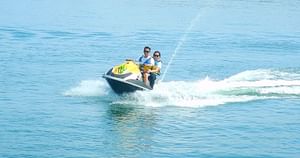 Popular Marine Activities Banana Boat, Jet ski and Flying Fish