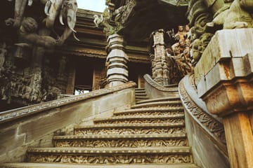 The Sanctuary of Truth Wooden Temple