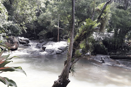 Hiking the Hin Lad Waterfall Trail