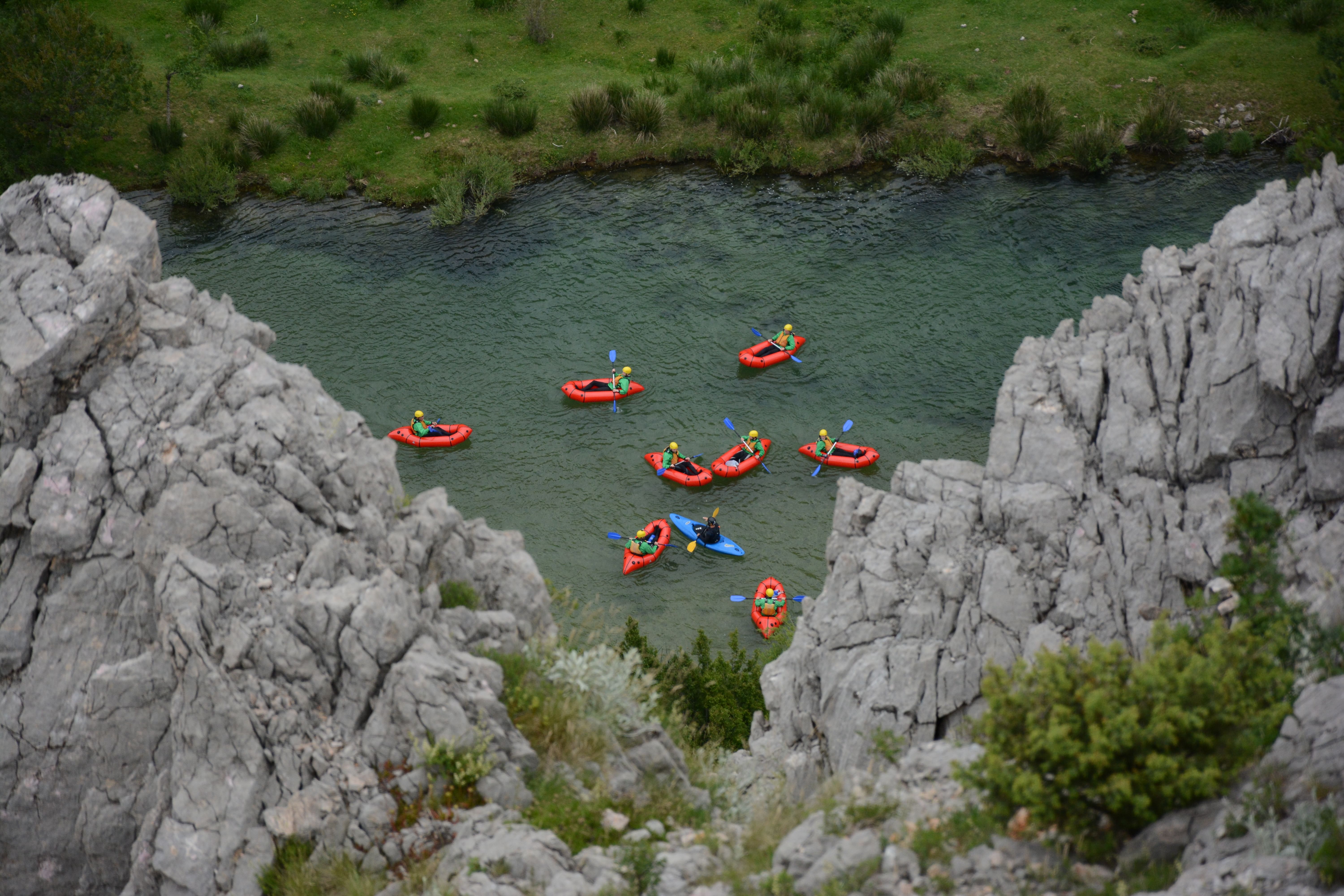 Packrafting Zrmanja River