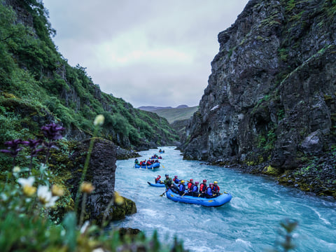 Midnight Rafting