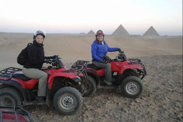 Quad Bike Desert Safari at the Giza Pyramids in Egypt