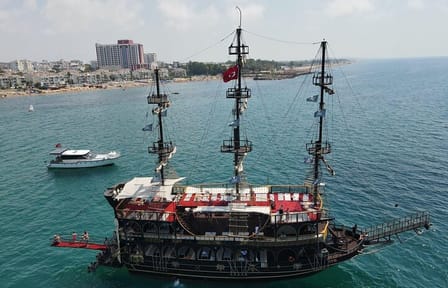 Mediterranean Pirates Boat Tour with Round Transfer