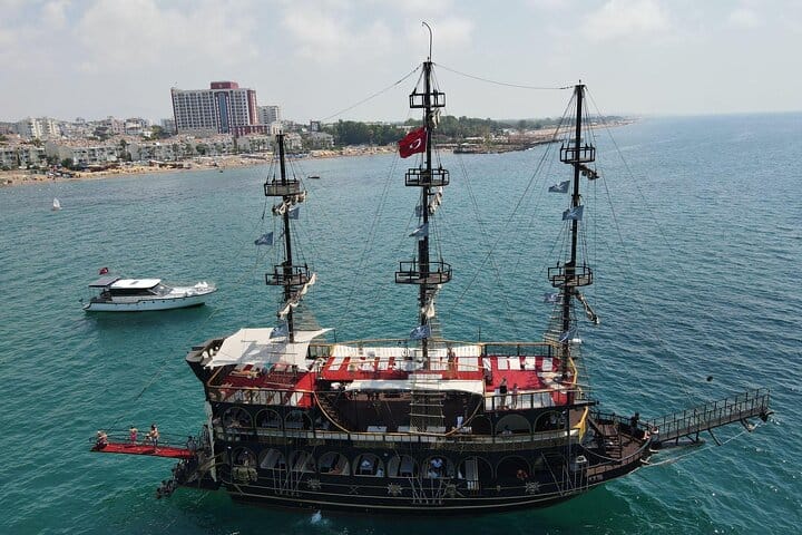 Mediterranean Pirates Boat Tour with Round Transfer