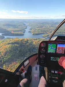 Shared Hudson Valley Fall Foliage Helicopter Tour from Westchester