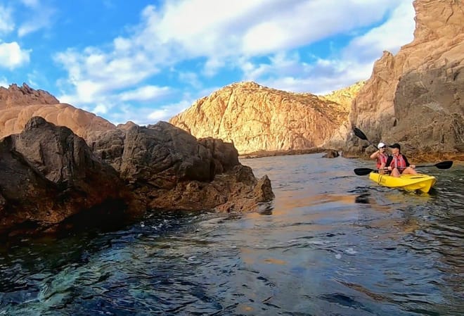 Private Glass Bottom Kayak and Snorkel at two Bays