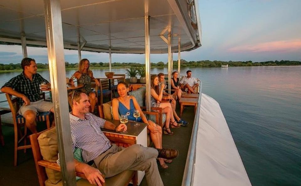 Zambezi River Sunset Cruise near Victoria Falls, Zimbabwe