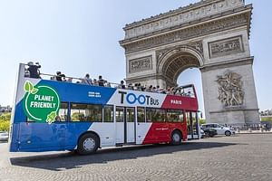 Paris city tour by Hop-On-Off & Entrance tickets of Eiffel Tower & Seine Cruise