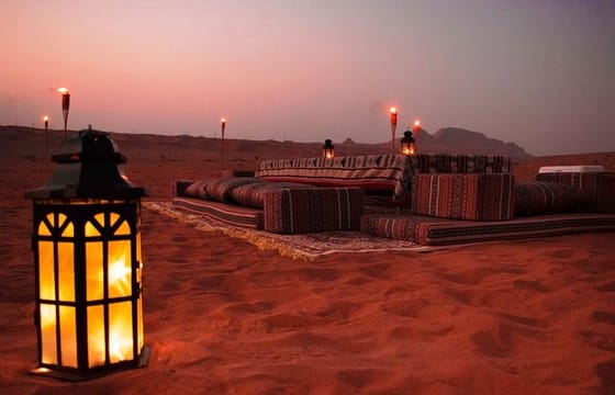 Mleiha Dubai Desert Safari with Stargazing and Dinner