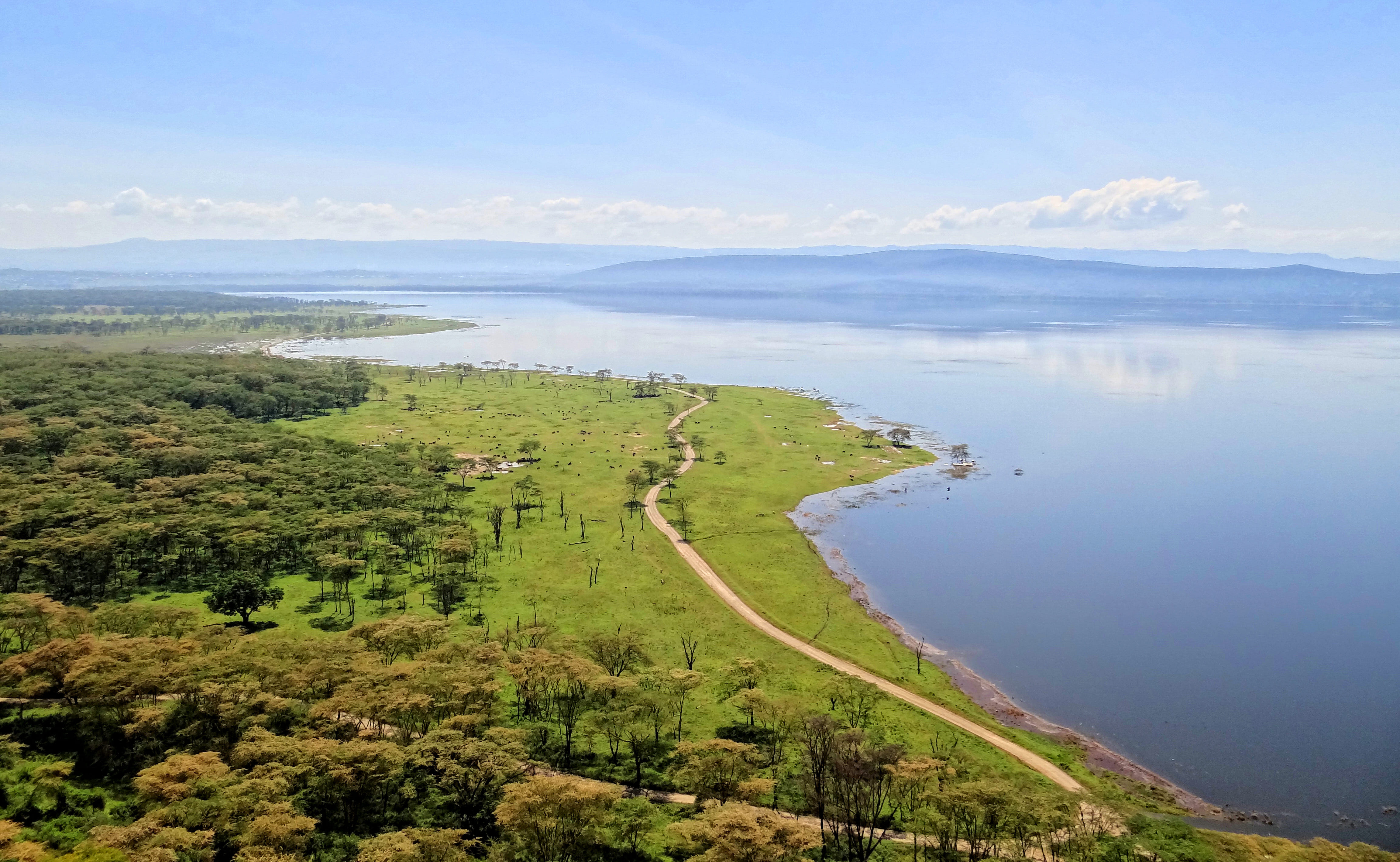 lake - nakuru - baboon hill