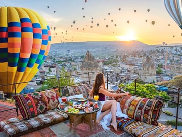 Hot Air Balloon View