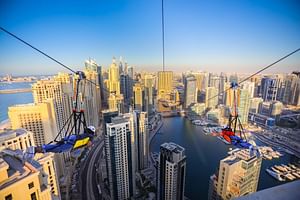 Zipline Experience in Dubai Marina with Private Transfers