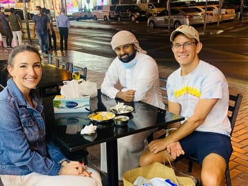 Local Food 6 Tastings Walking in Old Dubai Shopping Boat Ride