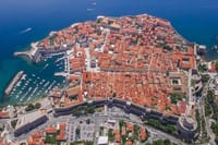 Red rooftops of Dubrovnik