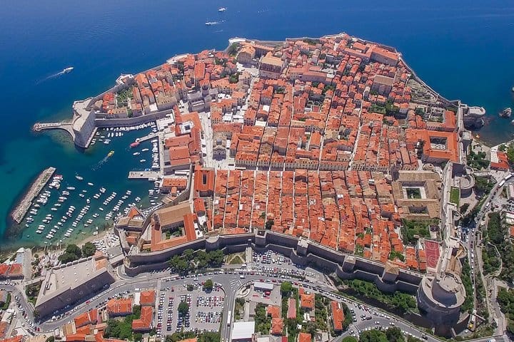 Red rooftops of Dubrovnik