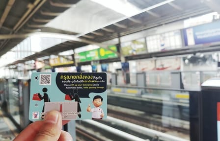 Bangkok BTS Skytrain One-Day Pass with Airport or City Pickup