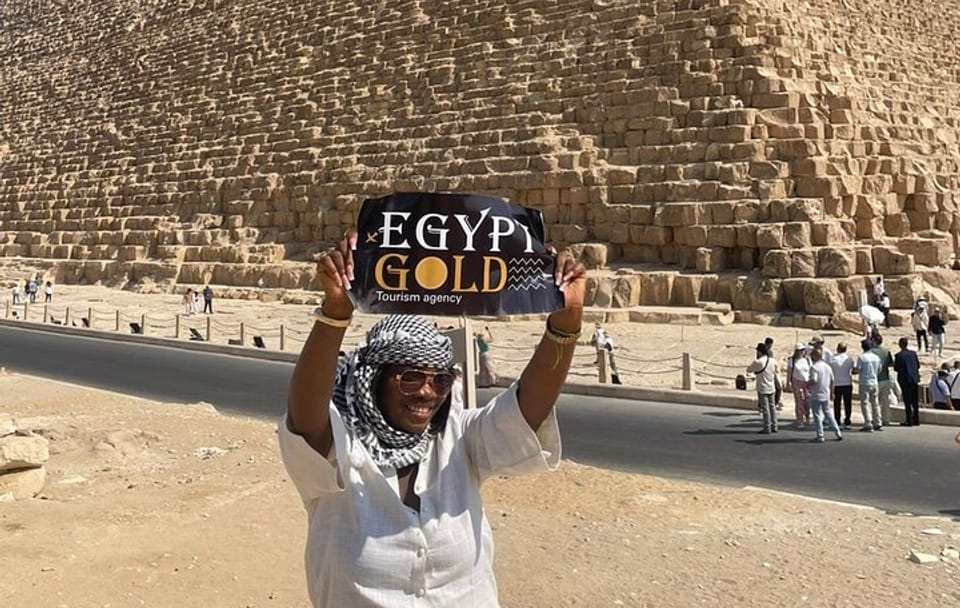 Cultural Tour of Giza Pyramids and Saqqara with Camel Ride