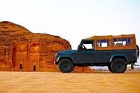 Fancy Tour of Hegra in a Vintage Land Rover 3