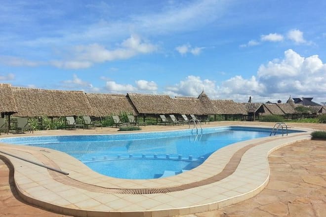 Swimming pool AT AA LODGE