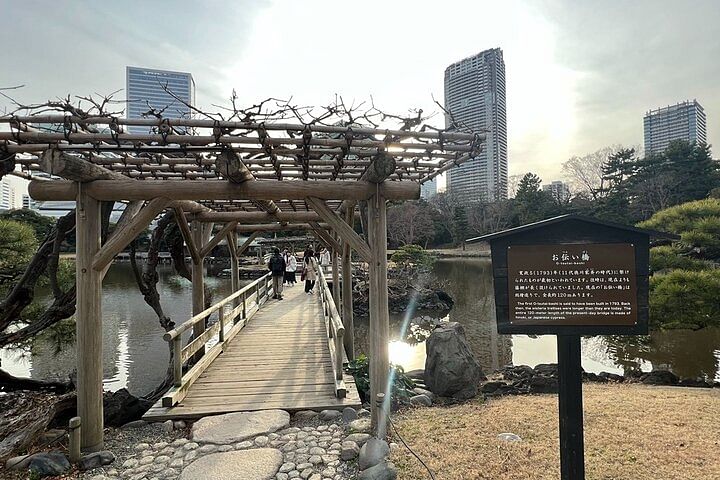 Guided Walking Tour in Hama Rikyu Gardens