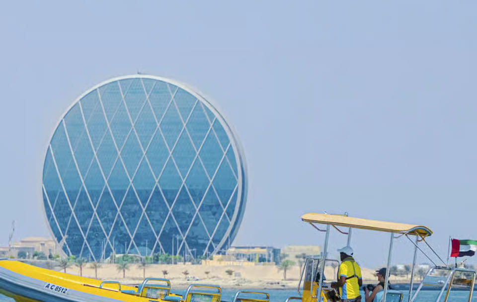 Yellow Boat Coastline Tour in Abu Dhabi's Iconic Waters