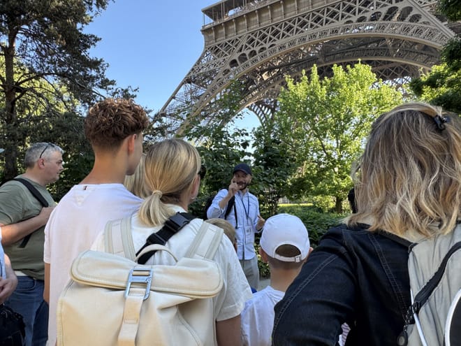 Private Eiffel Tower Guided Climb + Optional Summit