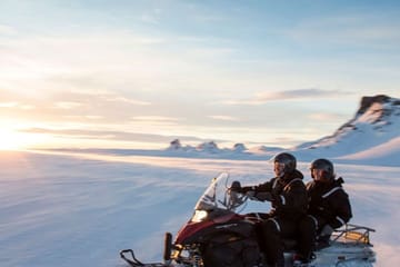 Private Golden Circle Tour with Snowmobiling from Reykjavik