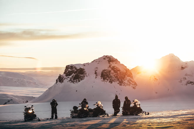 Golden Circle & Glacier Snowmobiling 2