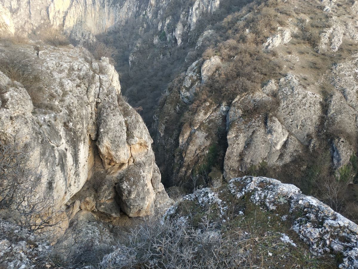 artsivi canyon at vashlovani national park