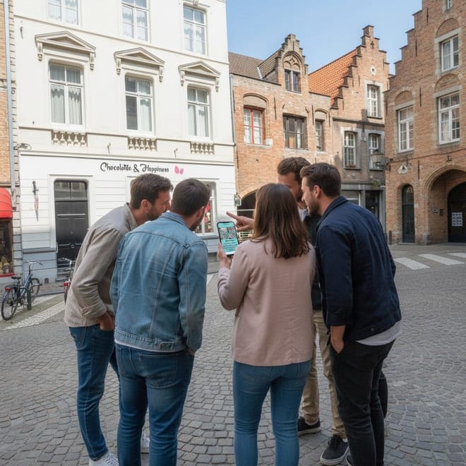 Secrets of Bruges Self-Guided Exploration Game Tour photo 3