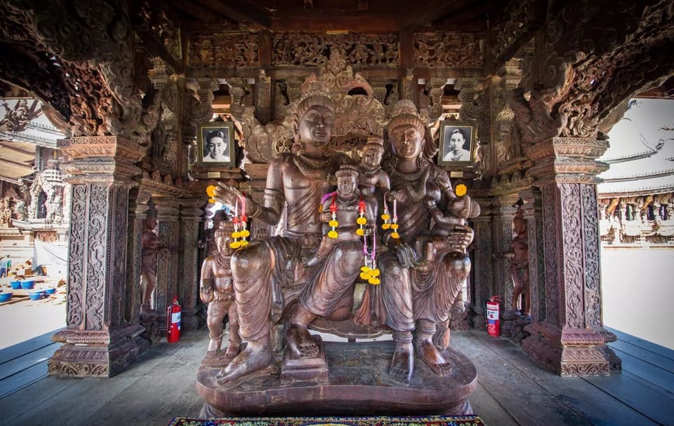 The Sanctuary of Truth Wooden Temple