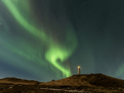 Northern lights in Iceland